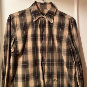 Diesel plaid shirt